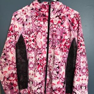 Spring Windbreaker with reflective stripes